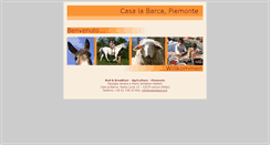 Desktop Screenshot of casalabarca.it