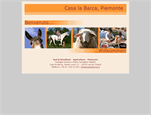 Tablet Screenshot of casalabarca.it
